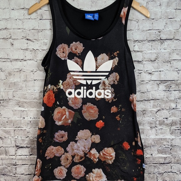 Adidas Firebird Rose Print Tank top - Picture 2 of 8